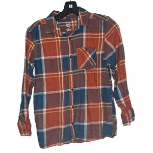 Wonder Nation Boy's Plaid Flannel